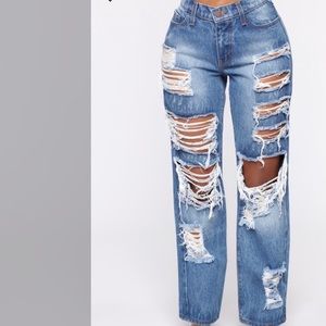Distressed Jeans !